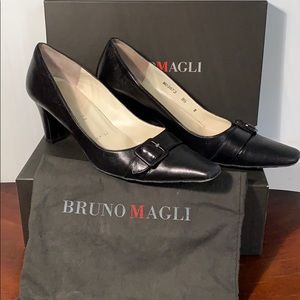 Bruno Magli Rokita Heel in Nero 8.5